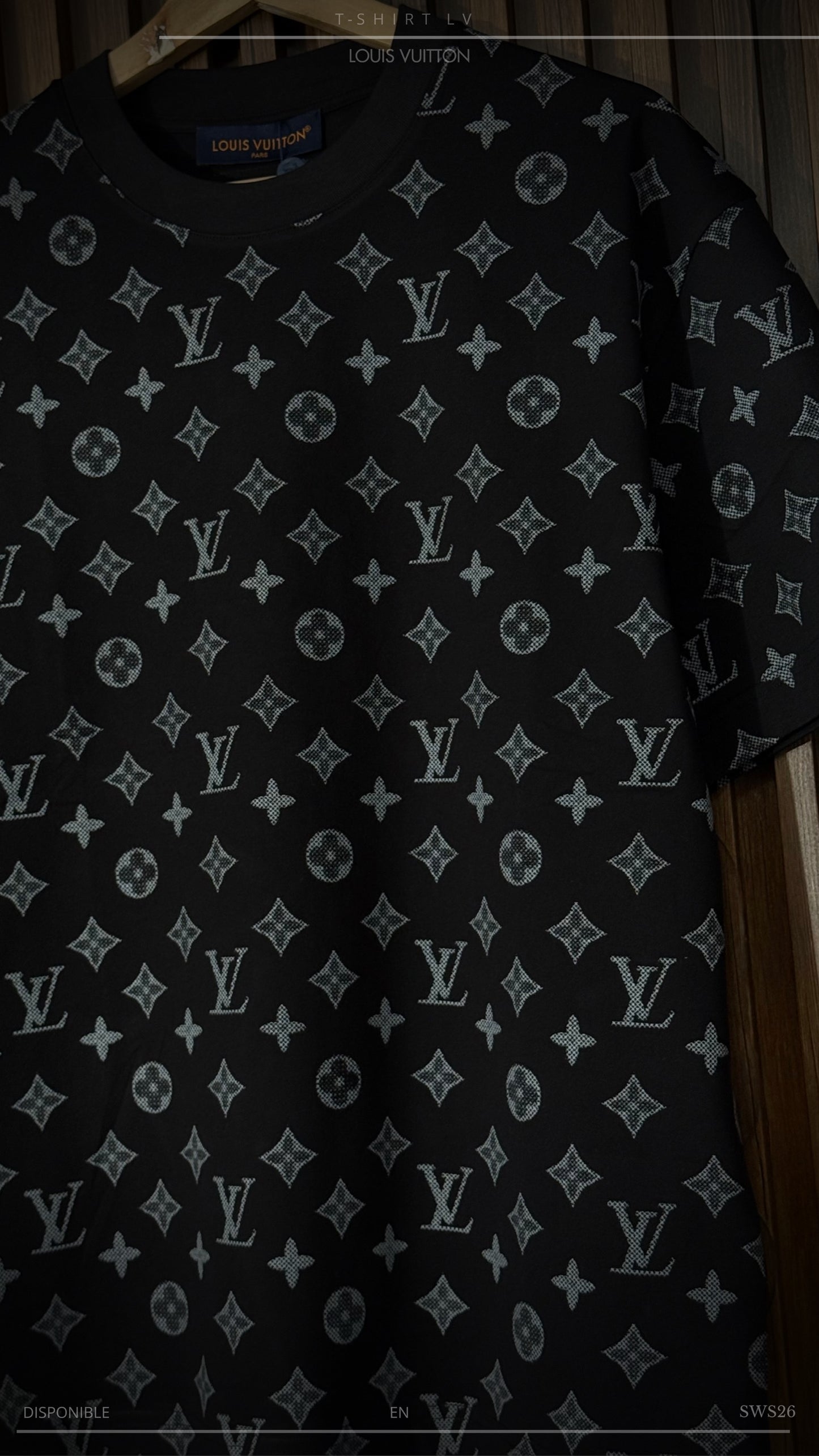 Camiseta de lujo LV