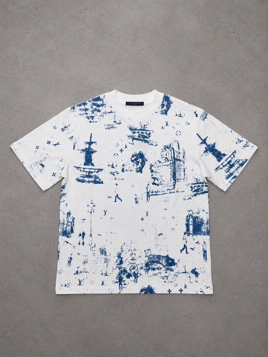 Camiseta de lujo LV
